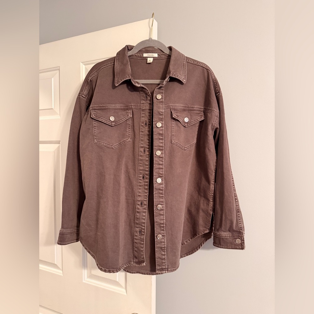 Maurice’s Denim Shacket - Size M NWOT